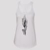 (1533) Women's Ideal Racerback Tank Thumbnail