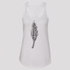(1533) Women's Ideal Racerback Tank Thumbnail