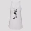 (1533) Women's Ideal Racerback Tank Thumbnail