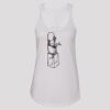 (1533) Women's Ideal Racerback Tank Thumbnail