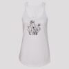 (1533) Women's Ideal Racerback Tank Thumbnail