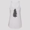 (1533) Women's Ideal Racerback Tank Thumbnail