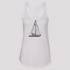 (1533) Women's Ideal Racerback Tank Thumbnail