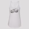 (1533) Women's Ideal Racerback Tank Thumbnail