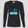 (5400l) Heavy Cotton Women's Long Sleeve T-Shirt Thumbnail