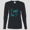 (5400l) Heavy Cotton Women's Long Sleeve T-Shirt Thumbnail