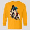 (5400b) Heavy Cotton Youth Long Sleeve T-Shirt Thumbnail