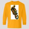 (5400b) Heavy Cotton Youth Long Sleeve T-Shirt Thumbnail