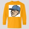 (5400b) Heavy Cotton Youth Long Sleeve T-Shirt Thumbnail