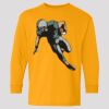 (5400b) Heavy Cotton Youth Long Sleeve T-Shirt Thumbnail