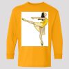 (5400b) Heavy Cotton Youth Long Sleeve T-Shirt Thumbnail