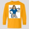 (5400b) Heavy Cotton Youth Long Sleeve T-Shirt Thumbnail