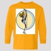 (5400b) Heavy Cotton Youth Long Sleeve T-Shirt Thumbnail