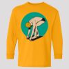 (5400b) Heavy Cotton Youth Long Sleeve T-Shirt Thumbnail