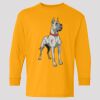 (5400b) Heavy Cotton Youth Long Sleeve T-Shirt Thumbnail