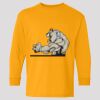 (5400b) Heavy Cotton Youth Long Sleeve T-Shirt Thumbnail