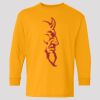 (5400b) Heavy Cotton Youth Long Sleeve T-Shirt Thumbnail