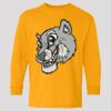 (5400b) Heavy Cotton Youth Long Sleeve T-Shirt Thumbnail