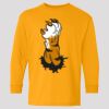 (5400b) Heavy Cotton Youth Long Sleeve T-Shirt Thumbnail