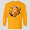 (5400b) Heavy Cotton Youth Long Sleeve T-Shirt Thumbnail