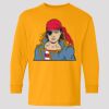 (5400b) Heavy Cotton Youth Long Sleeve T-Shirt Thumbnail