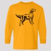 (5400b) Heavy Cotton Youth Long Sleeve T-Shirt Thumbnail