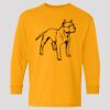 (5400b) Heavy Cotton Youth Long Sleeve T-Shirt Thumbnail