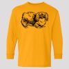 (5400b) Heavy Cotton Youth Long Sleeve T-Shirt Thumbnail