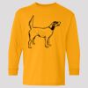 (5400b) Heavy Cotton Youth Long Sleeve T-Shirt Thumbnail