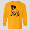 (5400b) Heavy Cotton Youth Long Sleeve T-Shirt Thumbnail