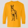 (5400b) Heavy Cotton Youth Long Sleeve T-Shirt Thumbnail