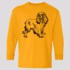 (5400b) Heavy Cotton Youth Long Sleeve T-Shirt Thumbnail