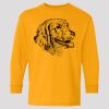 (5400b) Heavy Cotton Youth Long Sleeve T-Shirt Thumbnail