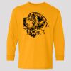 (5400b) Heavy Cotton Youth Long Sleeve T-Shirt Thumbnail