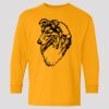 (5400b) Heavy Cotton Youth Long Sleeve T-Shirt Thumbnail