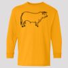 (5400b) Heavy Cotton Youth Long Sleeve T-Shirt Thumbnail