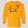 (5400b) Heavy Cotton Youth Long Sleeve T-Shirt Thumbnail