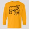 (5400b) Heavy Cotton Youth Long Sleeve T-Shirt Thumbnail