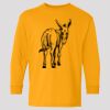 (5400b) Heavy Cotton Youth Long Sleeve T-Shirt Thumbnail