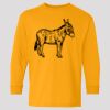 (5400b) Heavy Cotton Youth Long Sleeve T-Shirt Thumbnail