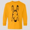 (5400b) Heavy Cotton Youth Long Sleeve T-Shirt Thumbnail