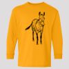 (5400b) Heavy Cotton Youth Long Sleeve T-Shirt Thumbnail