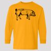 (5400b) Heavy Cotton Youth Long Sleeve T-Shirt Thumbnail