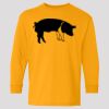 (5400b) Heavy Cotton Youth Long Sleeve T-Shirt Thumbnail