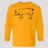 (5400b) Heavy Cotton Youth Long Sleeve T-Shirt Thumbnail