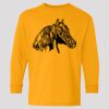 (5400b) Heavy Cotton Youth Long Sleeve T-Shirt Thumbnail