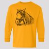 (5400b) Heavy Cotton Youth Long Sleeve T-Shirt Thumbnail