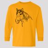 (5400b) Heavy Cotton Youth Long Sleeve T-Shirt Thumbnail