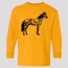 (5400b) Heavy Cotton Youth Long Sleeve T-Shirt Thumbnail