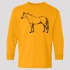 (5400b) Heavy Cotton Youth Long Sleeve T-Shirt Thumbnail